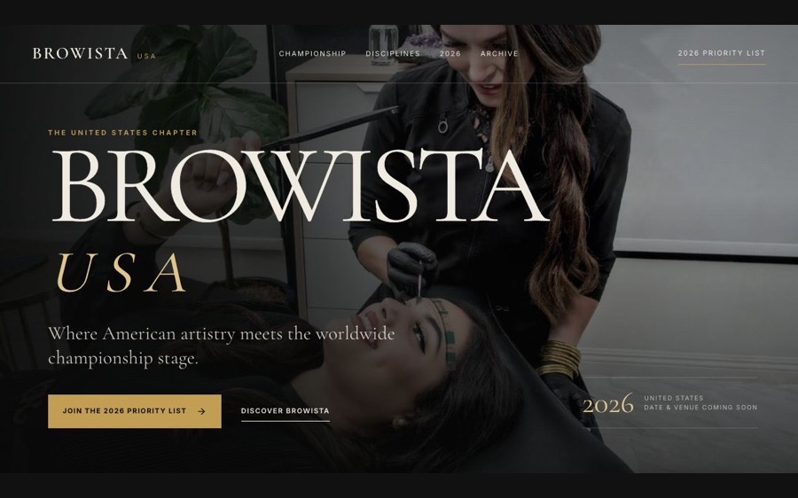 Browista USA website homepage